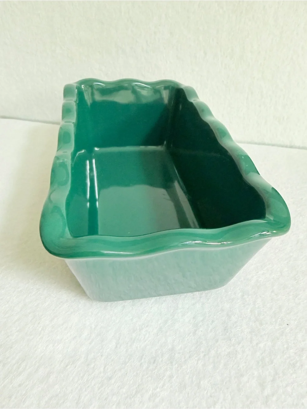 Nantucket mini loaf pan Fall Gnomes Donut You Love Pumpkin Spice Stoneware green